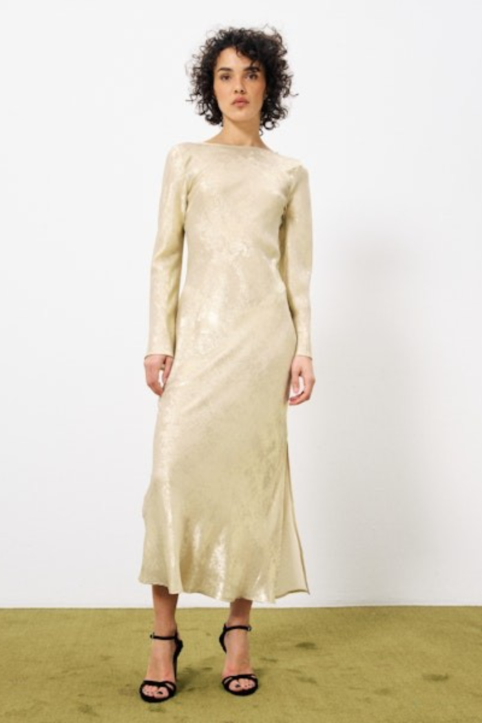 "Pamelia" L/S Midi Dress