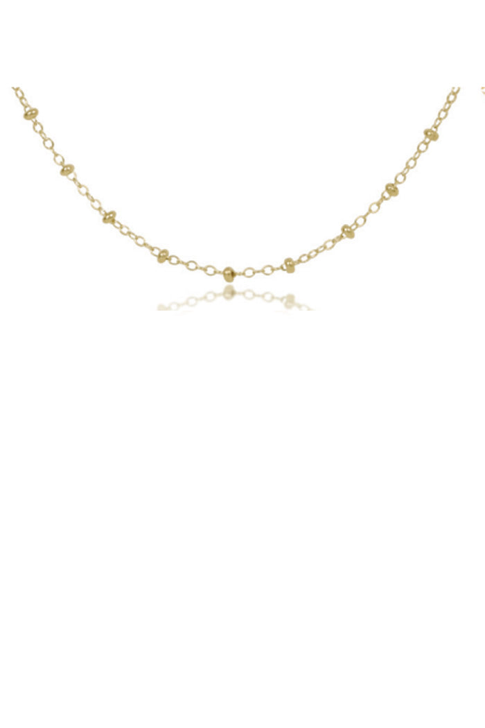 15" Choker Simplicity 2MM Gold