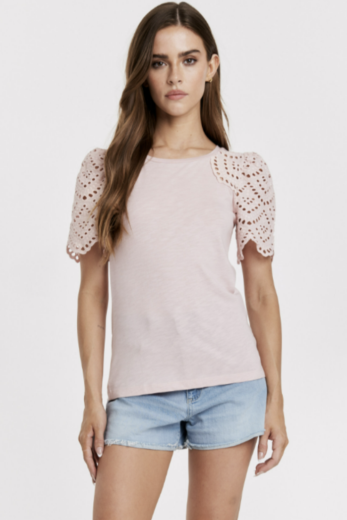 Shea Lace Sleeve Top