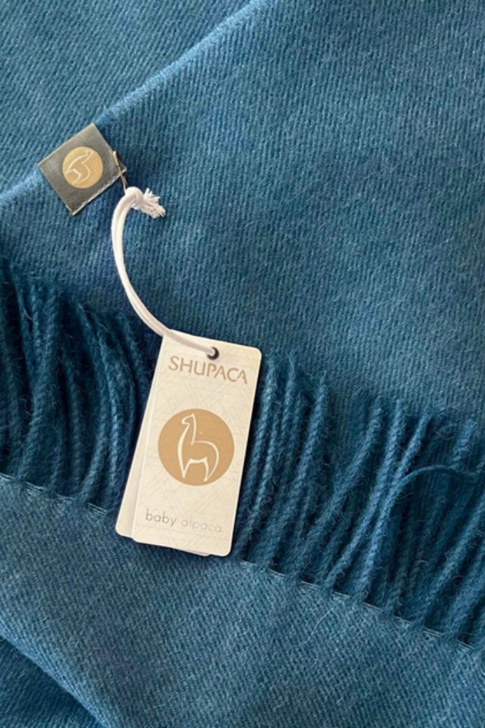 100% Baby Alpaca Throw