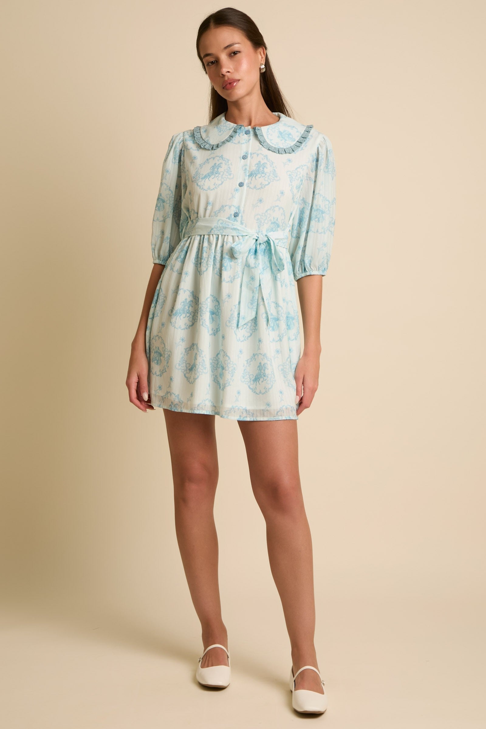 Short Sleeve Mini Dress