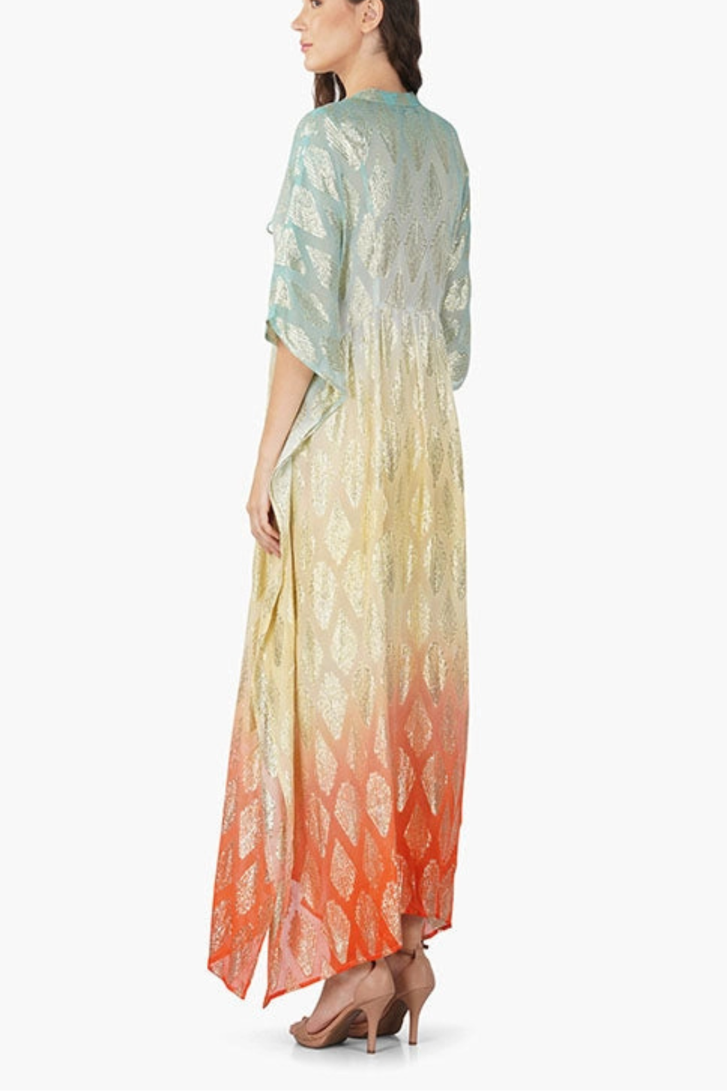 "Magnolia" Lurex Caftan