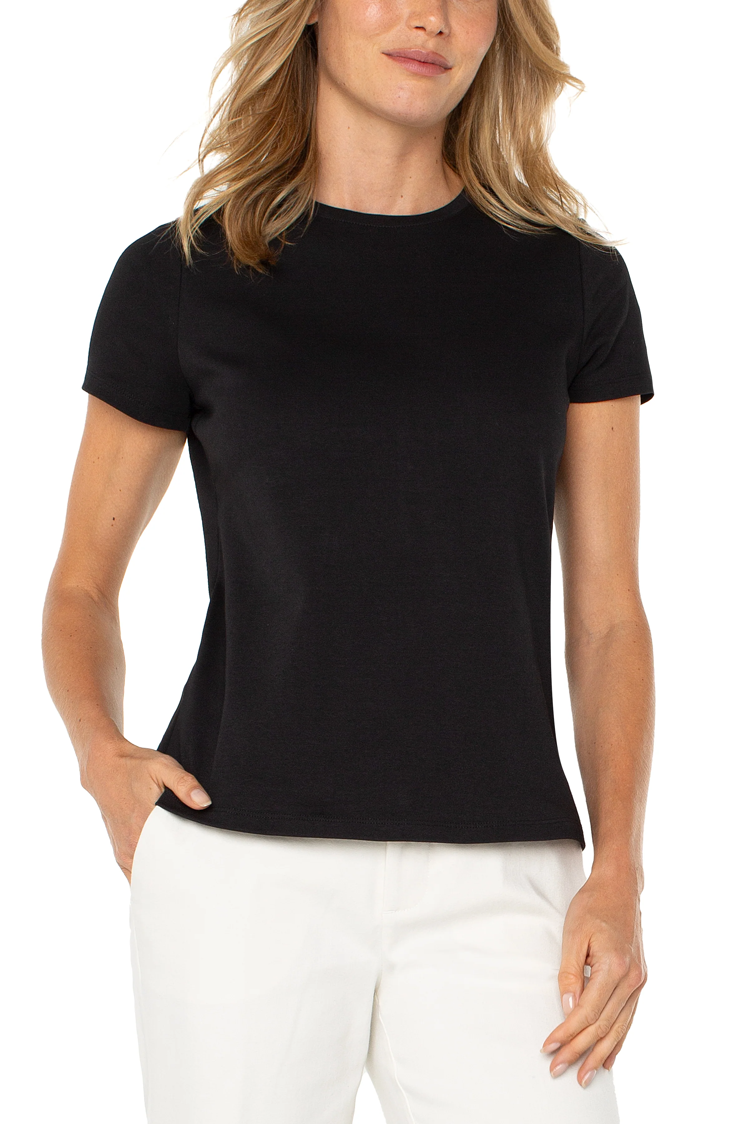 Short Sleeve Crew Neck Tee