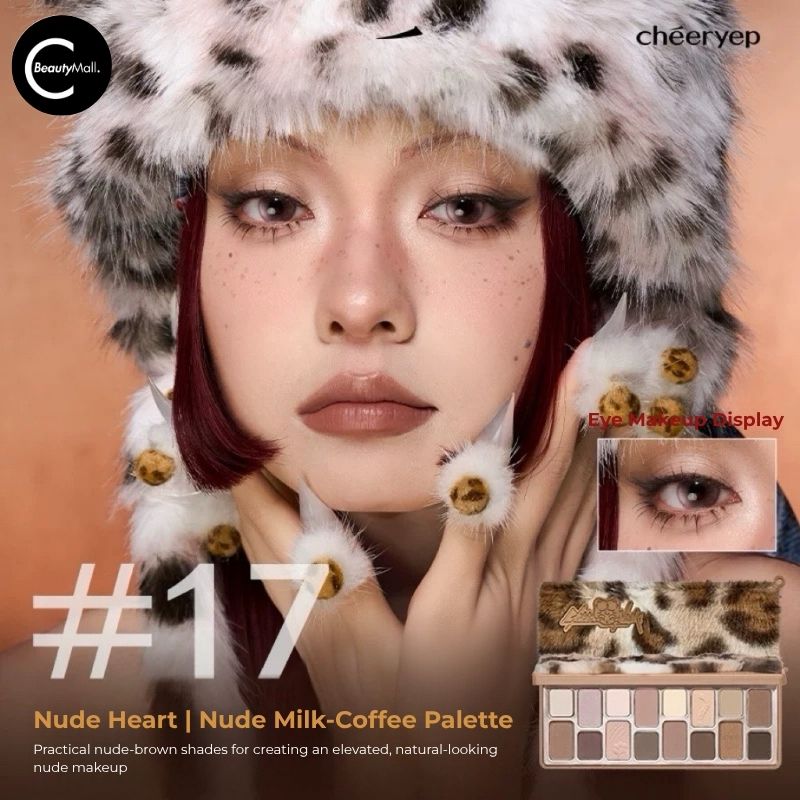 CHEERYEP(QIANYAN) × DODONAMI Limited Edition Plush-Upgraded 16-Color Eyeshadow Palette