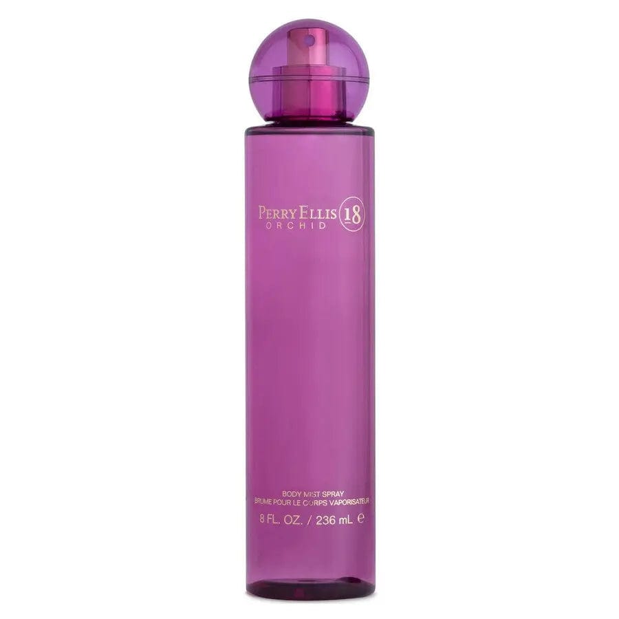 18 Orchid By Perry Ellis For Women 8oz Body Mist Spray