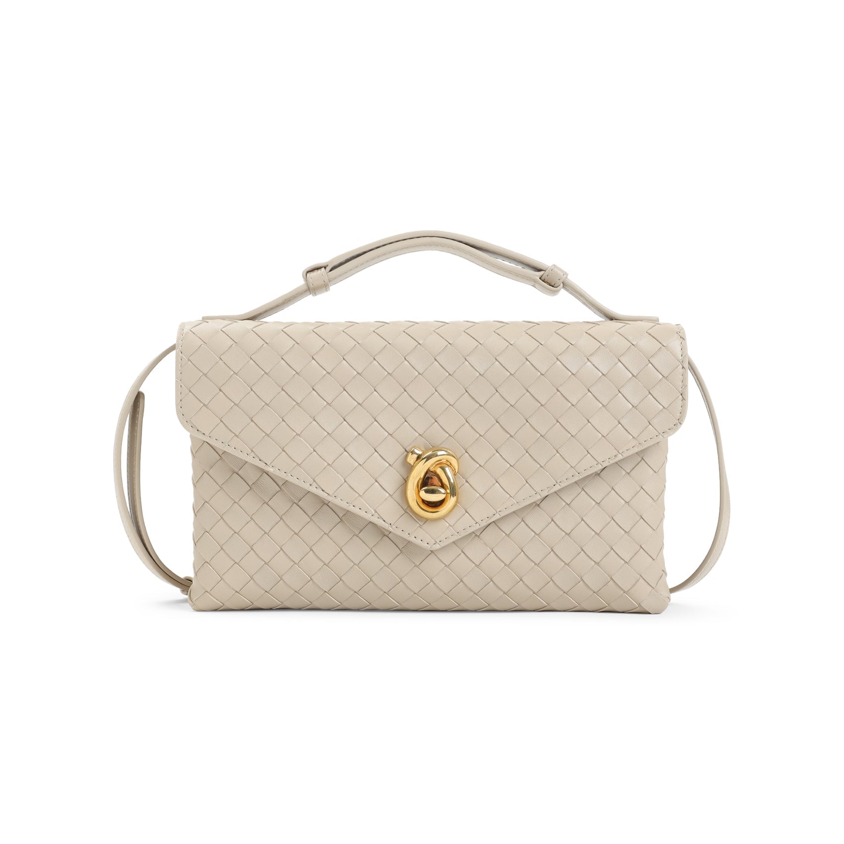 Bottega Veneta Knot Lock Shoulder Bag Women