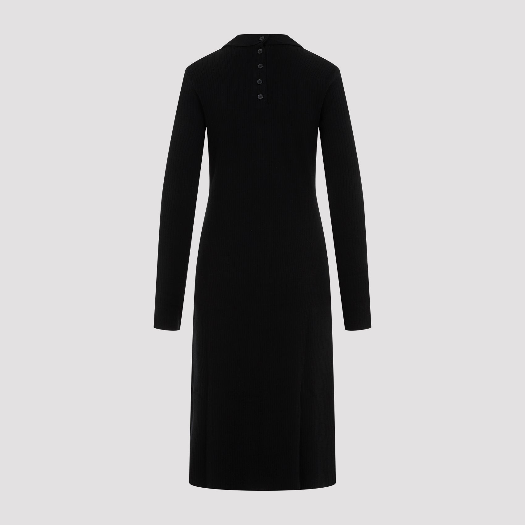 Courreges Multi Buttons Midi Dress Women