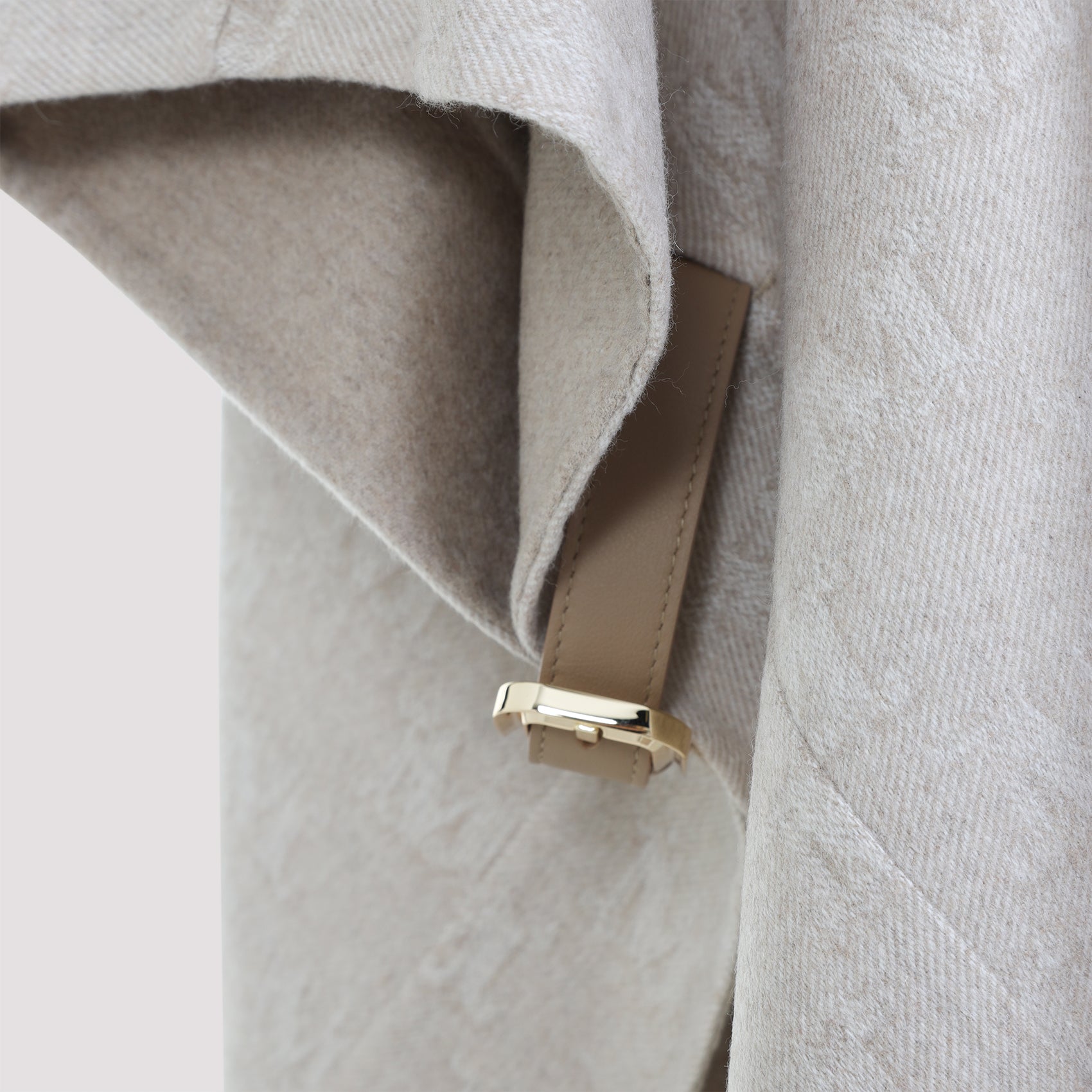 Max Mara Jago Logo Long Cape Women