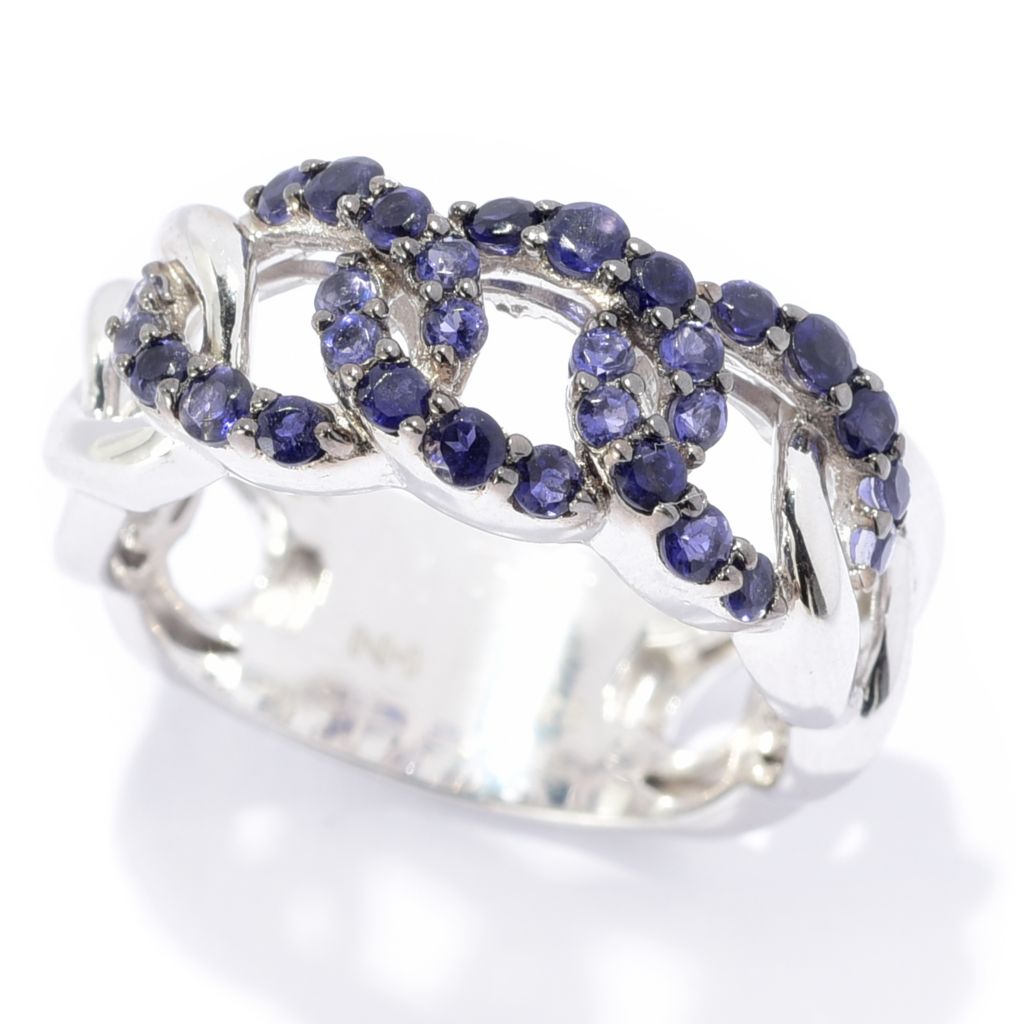 Choice of Gemstone Chain Band Ring by Steals