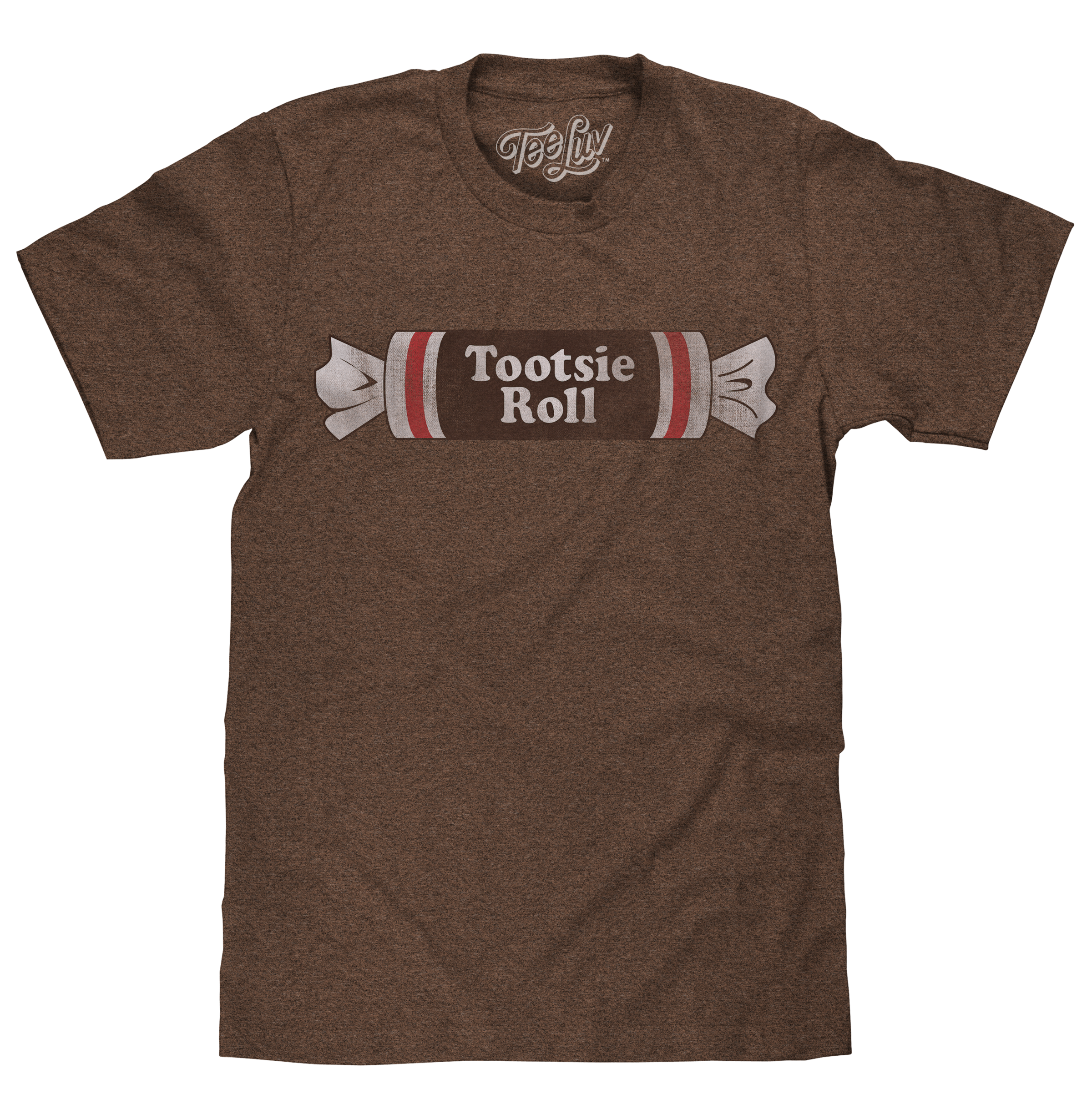 Tootsie Roll Logo T-Shirt - Brown