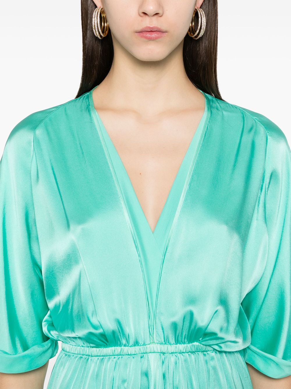 Forte Forte long cut silk dress