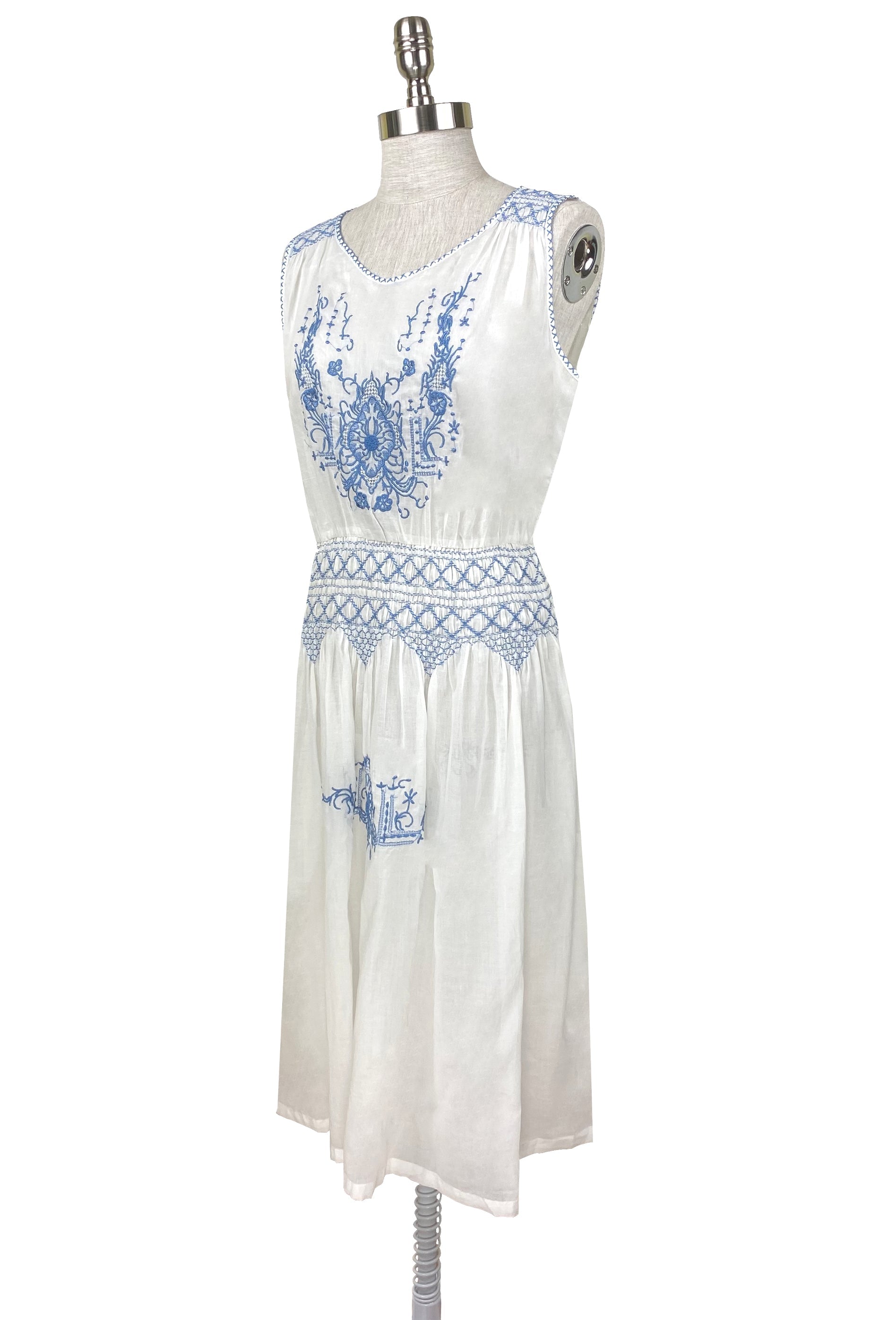 The Clementine Dress - French Blue
