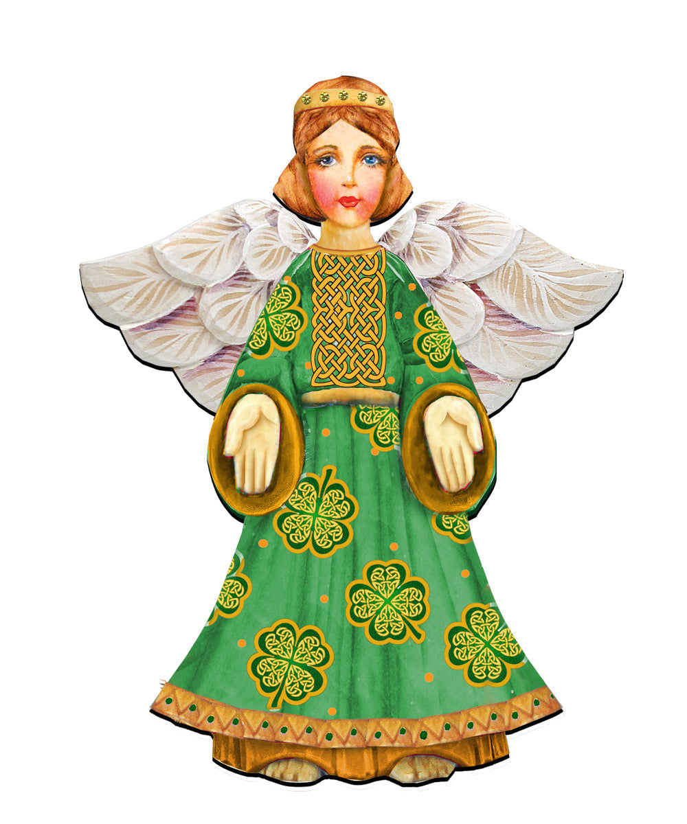 Celtic Angel Christmas Decor Hanger by G. DeBrekht - Celtic Decor - 8152723H