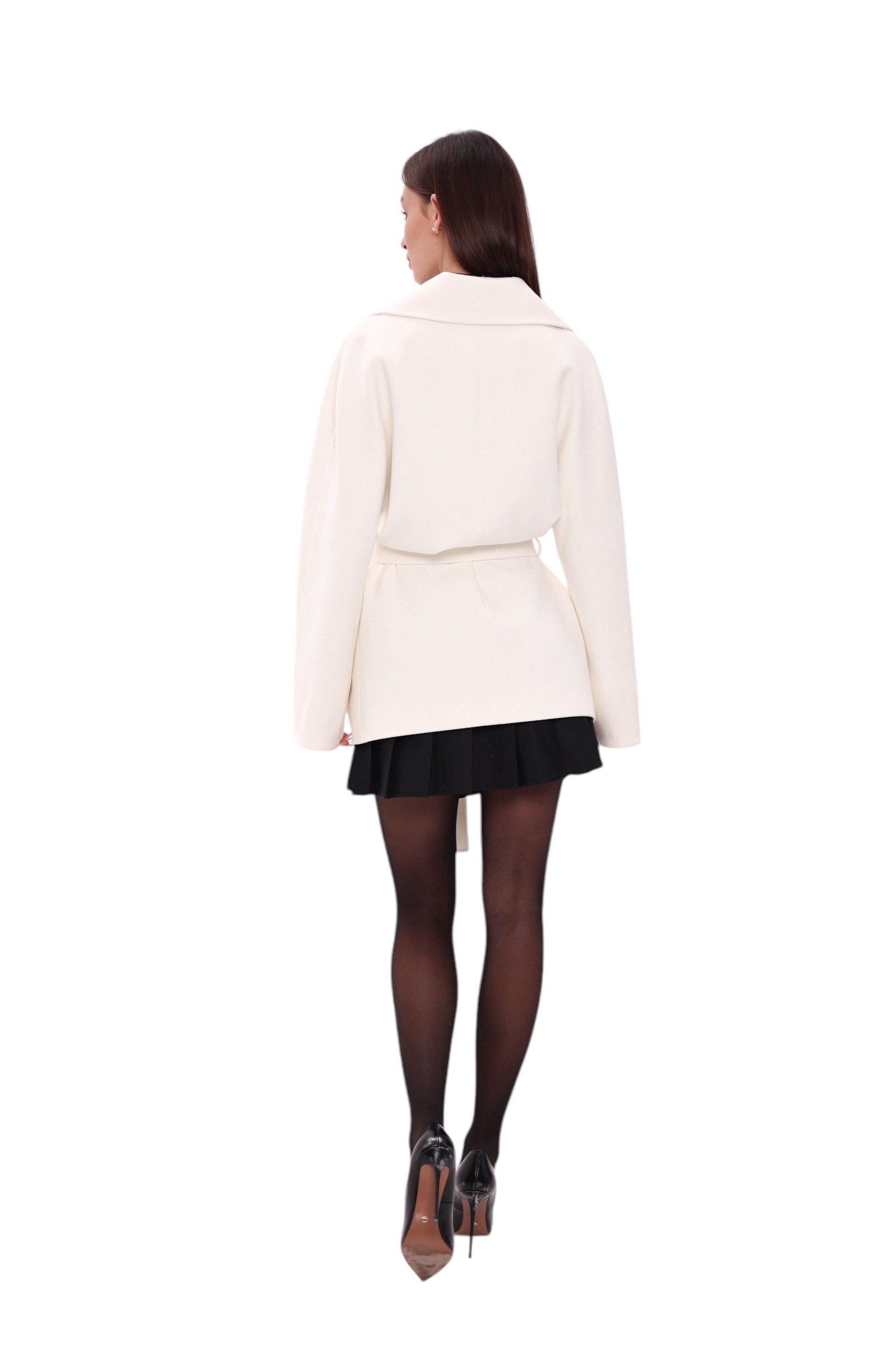 Astoria Midi Cashmere Wool Blend Coat