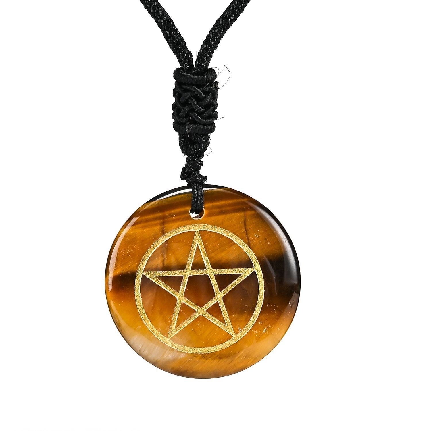 Pentacle Crystal Rope Necklaces