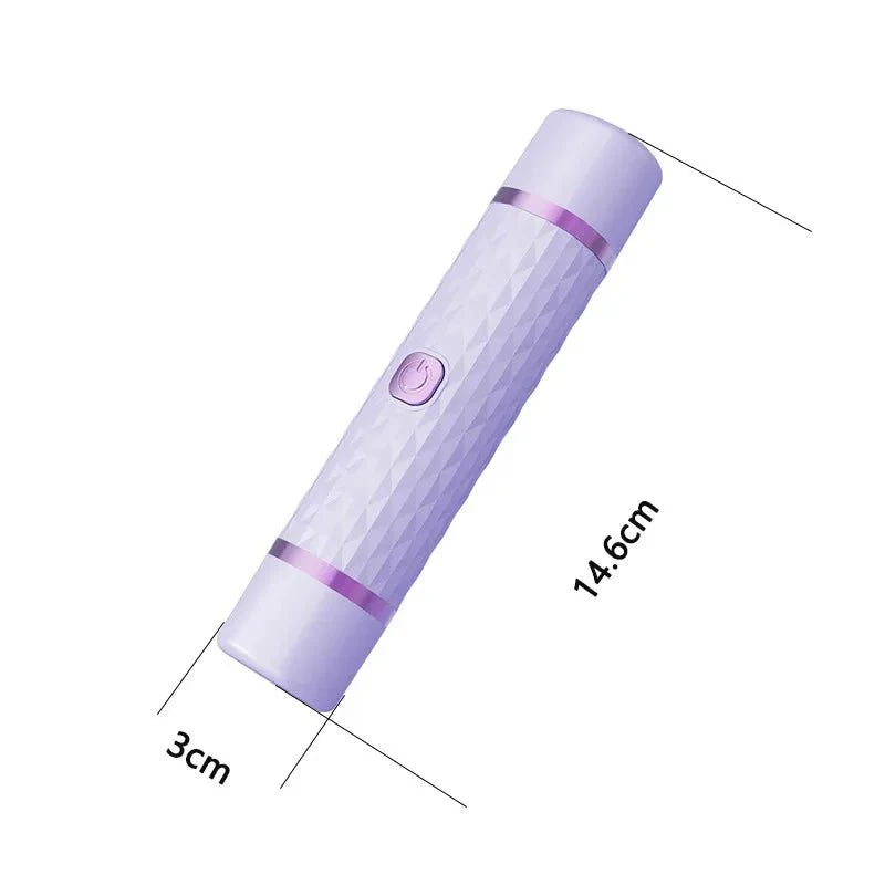 2-in-1 women's electric shaver - suitable for dry and wet hair removal on bikinis, eyebrows, face, legs, and armpits.