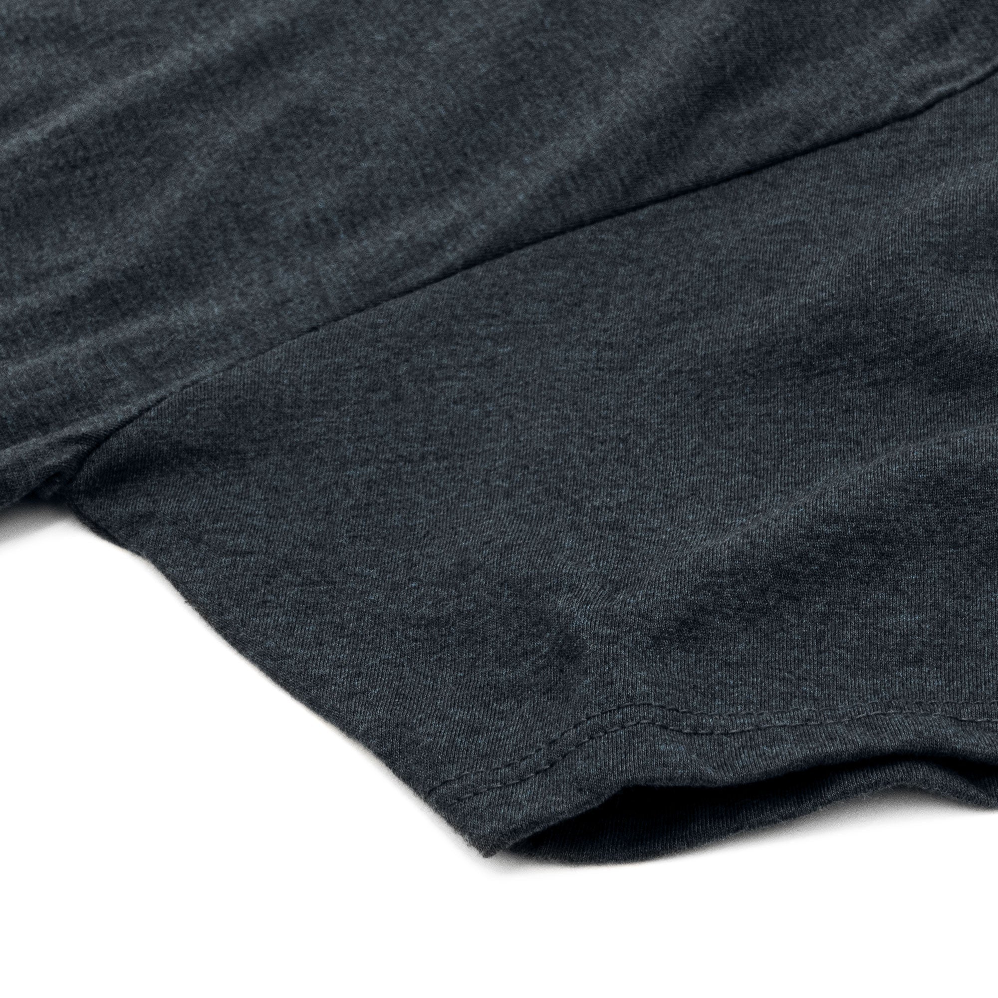 Miller Lite Beer Logo Front and Back Print T-Shirt - Denim Black Heather