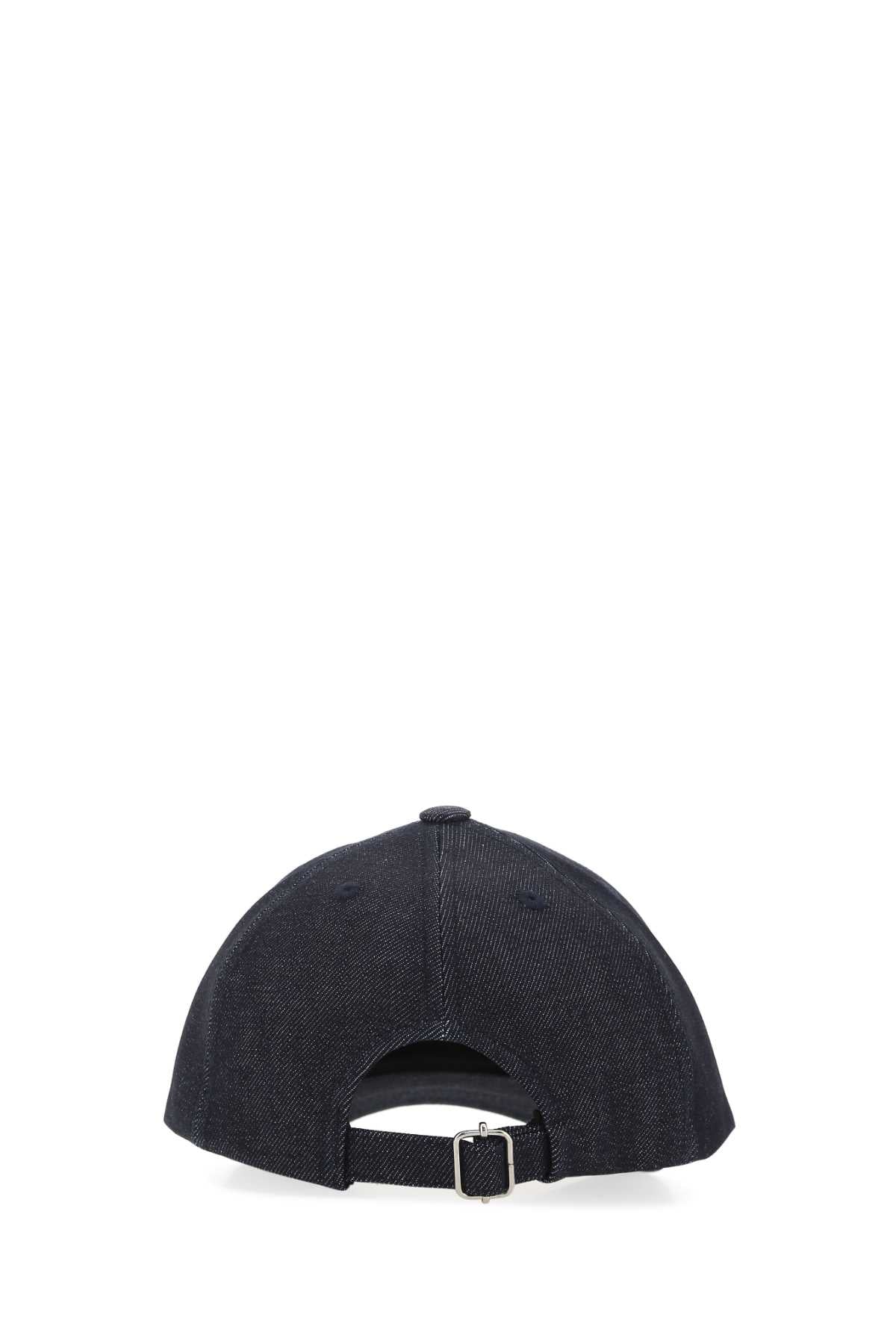 A.P.C. Men Denim Baseball Cap
