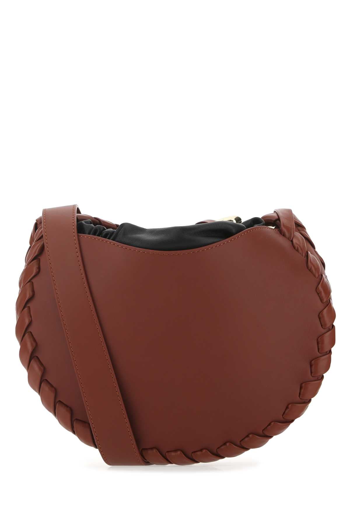 Chloe Women Brick Leather Small Mate Crossbody Bag