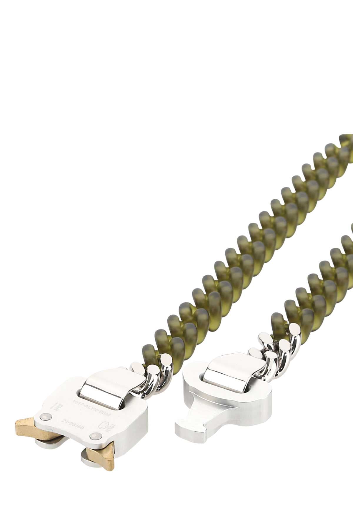 Alyx Men Two-Tone Nylon And Metal Necklace