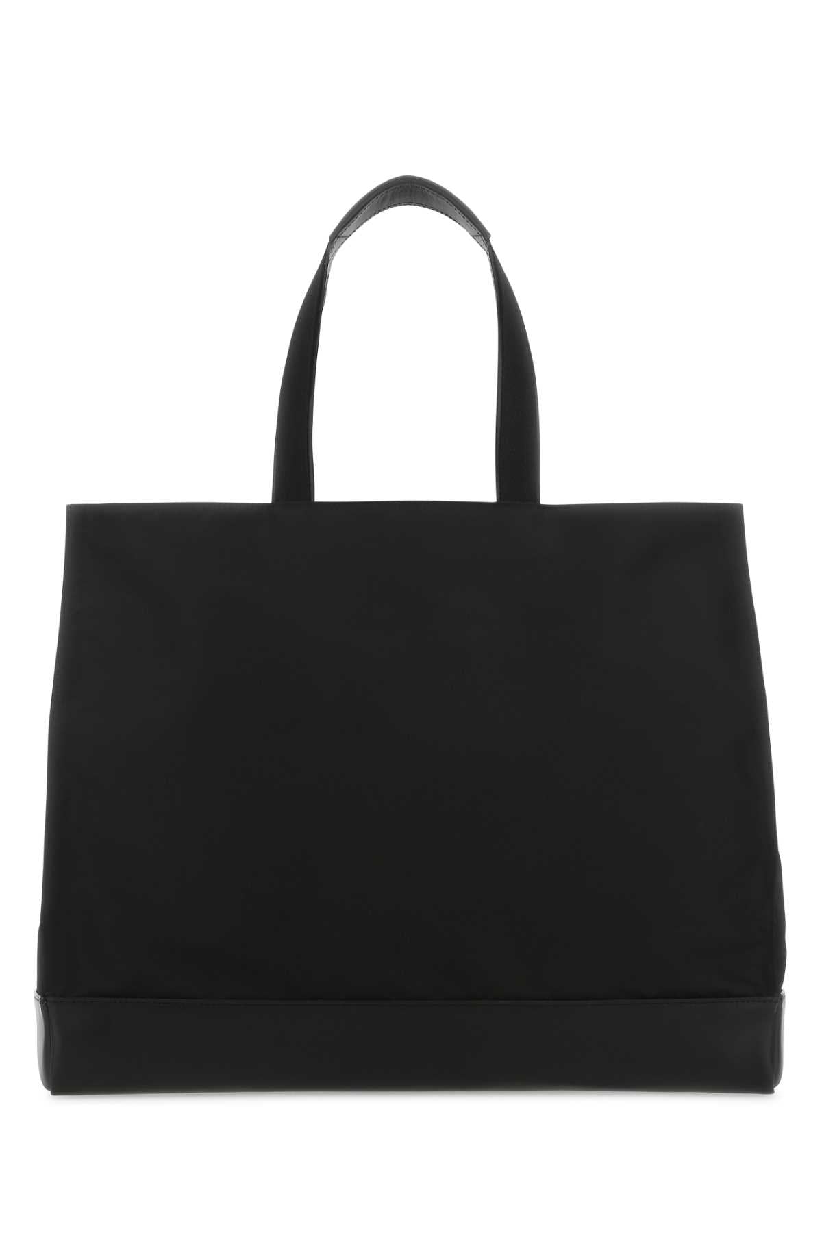 Alexander Mcqueen Men Black Fabric Shopping Bag