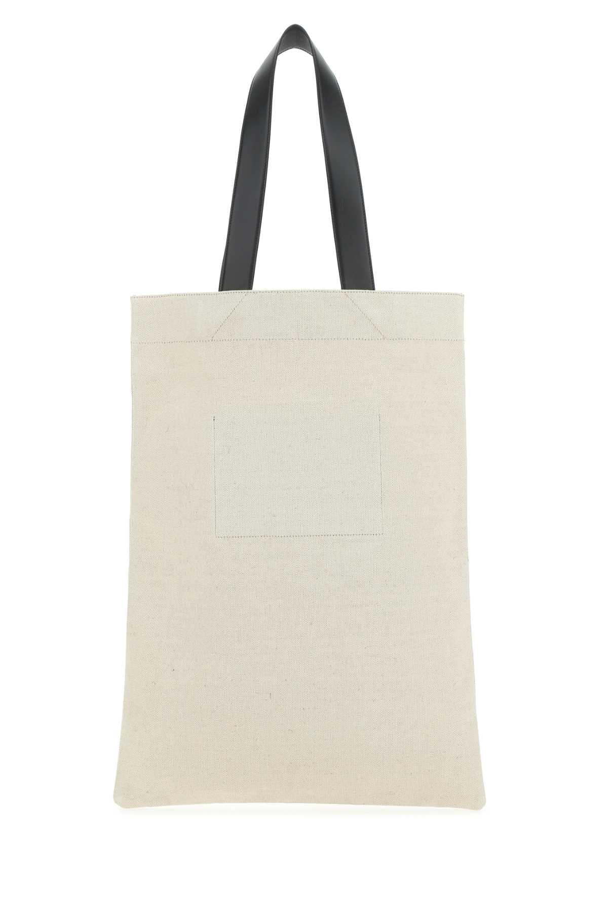 Jil Sander Women Sand Canvas Shopping Bag