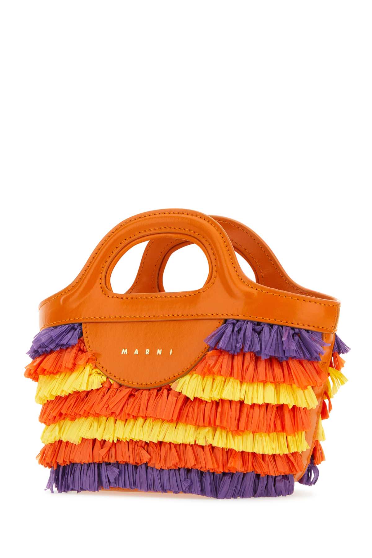 Marni Women Multicolor Fabric Micro Tropicalia Summer Handbag