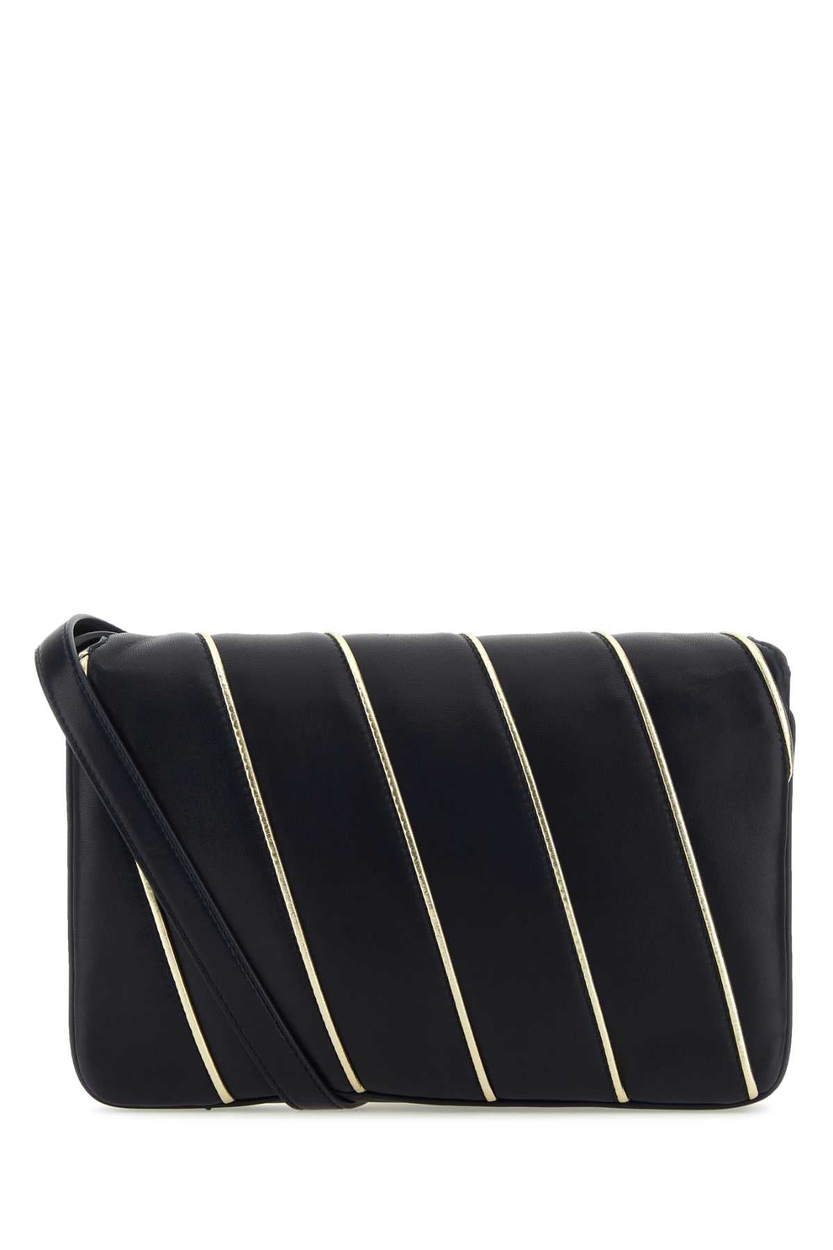 Saint Laurent Women Two-Tone Leather Le Maillon Shoulder Bag