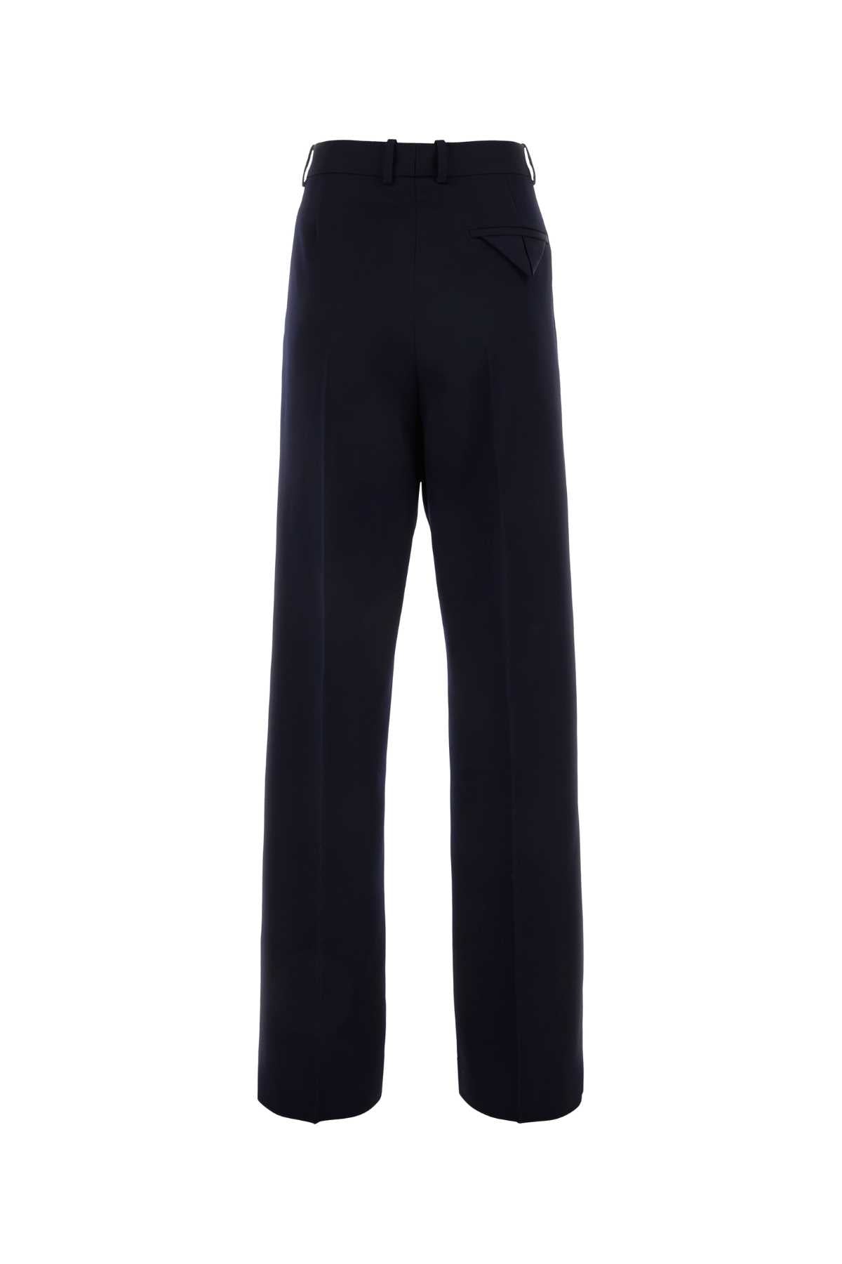 Bottega Veneta Women Dark Blue Wool Pant