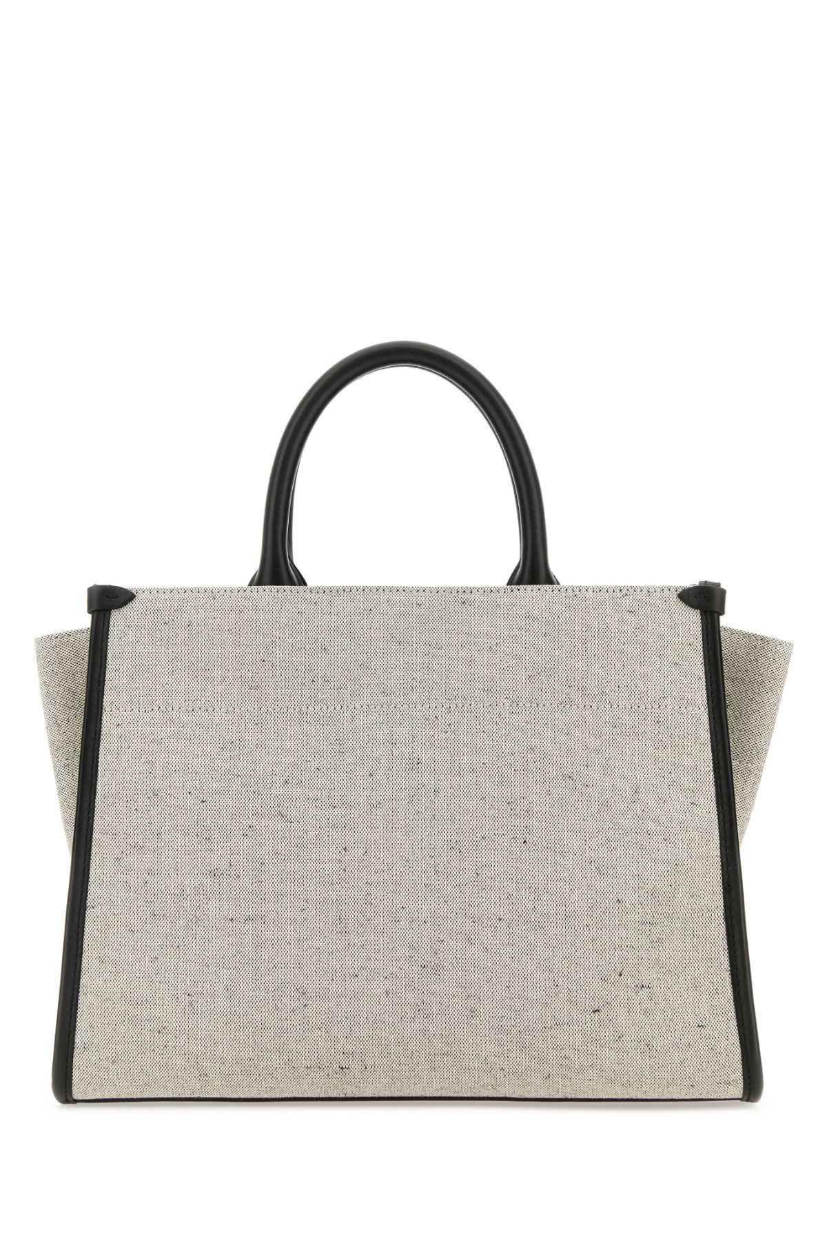 Lanvin Women Two-Tone Canvas Small In & Out Shopping Bag