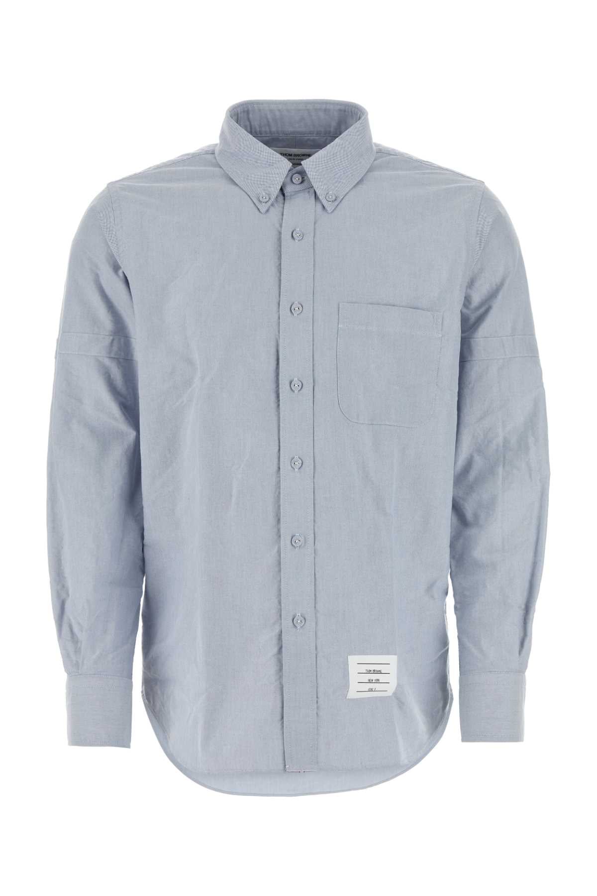 Thom Browne Men Cerulean Oxford Shirt