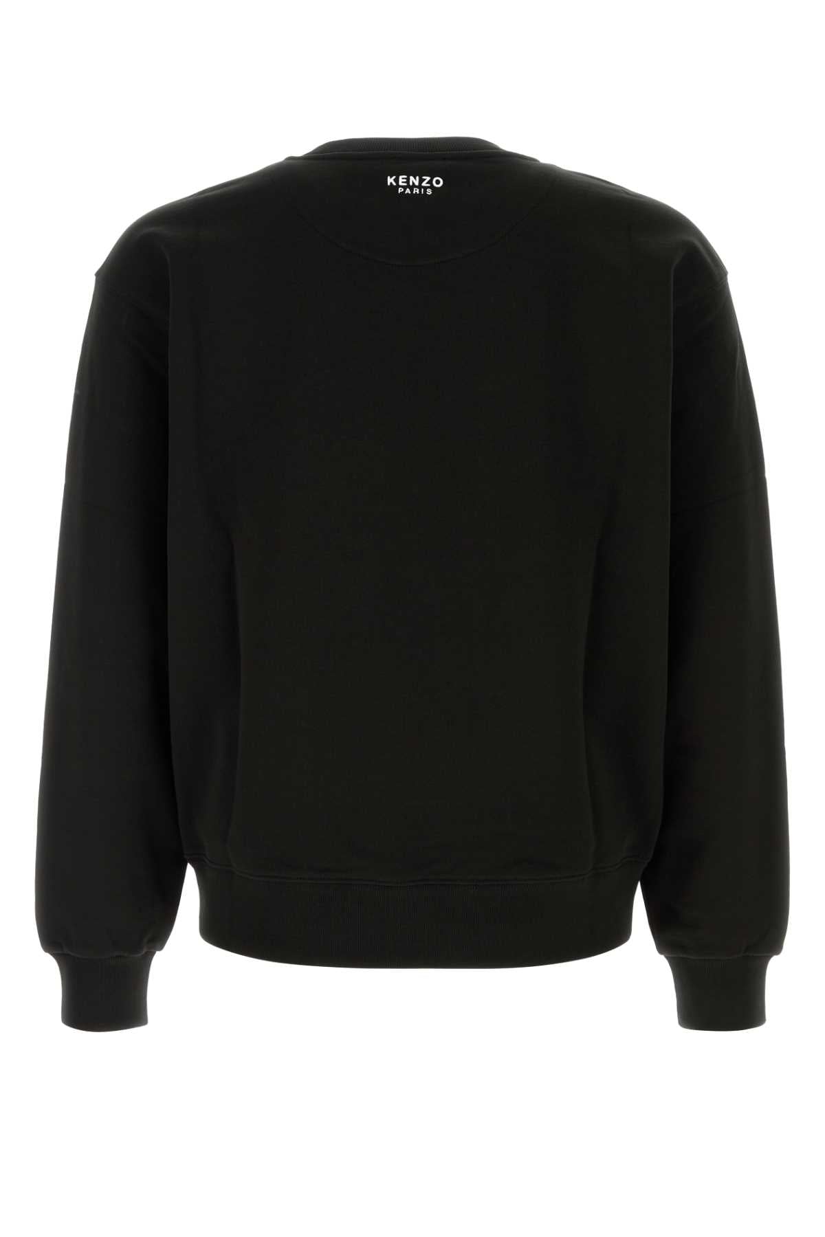 Kenzo Men Black Cotton Sweatshirt