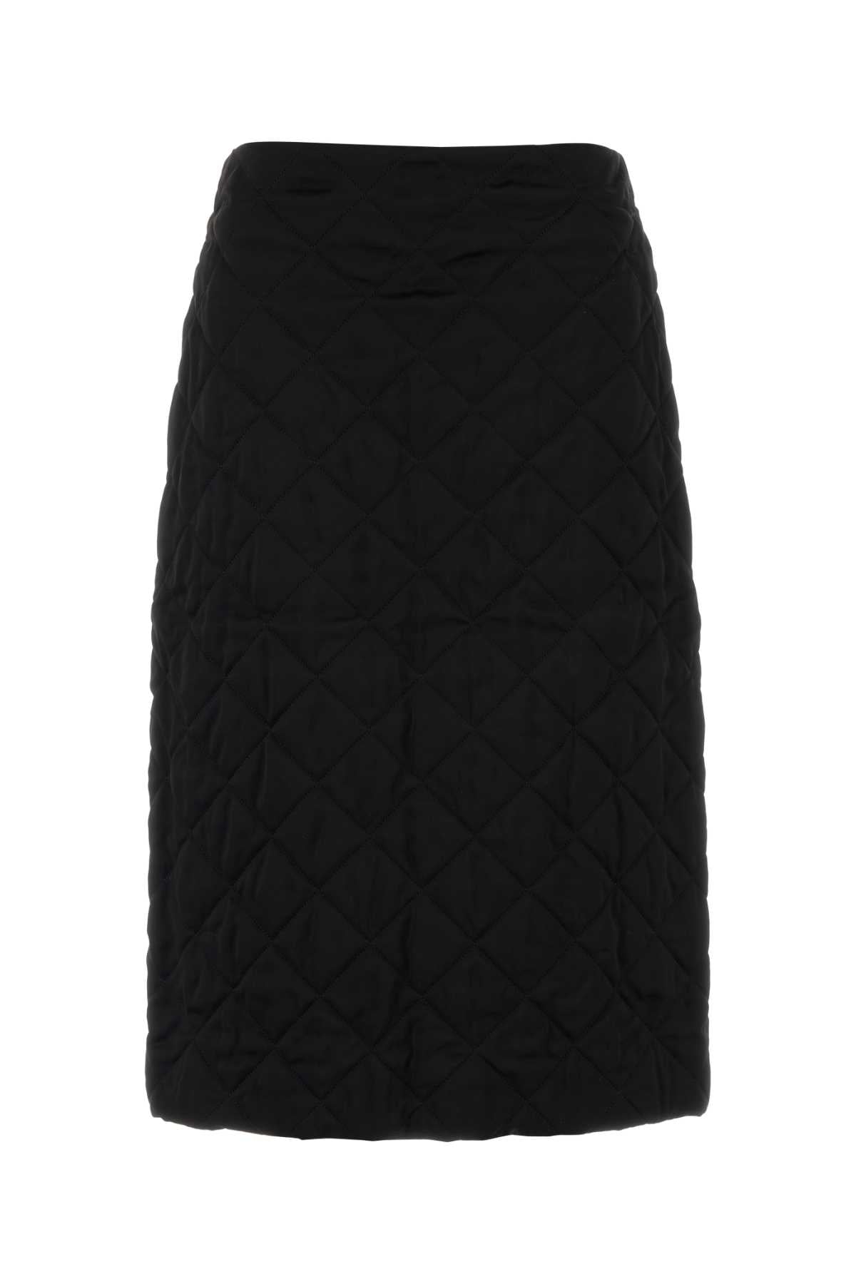 Jil Sander Women Black Viscose Skirt