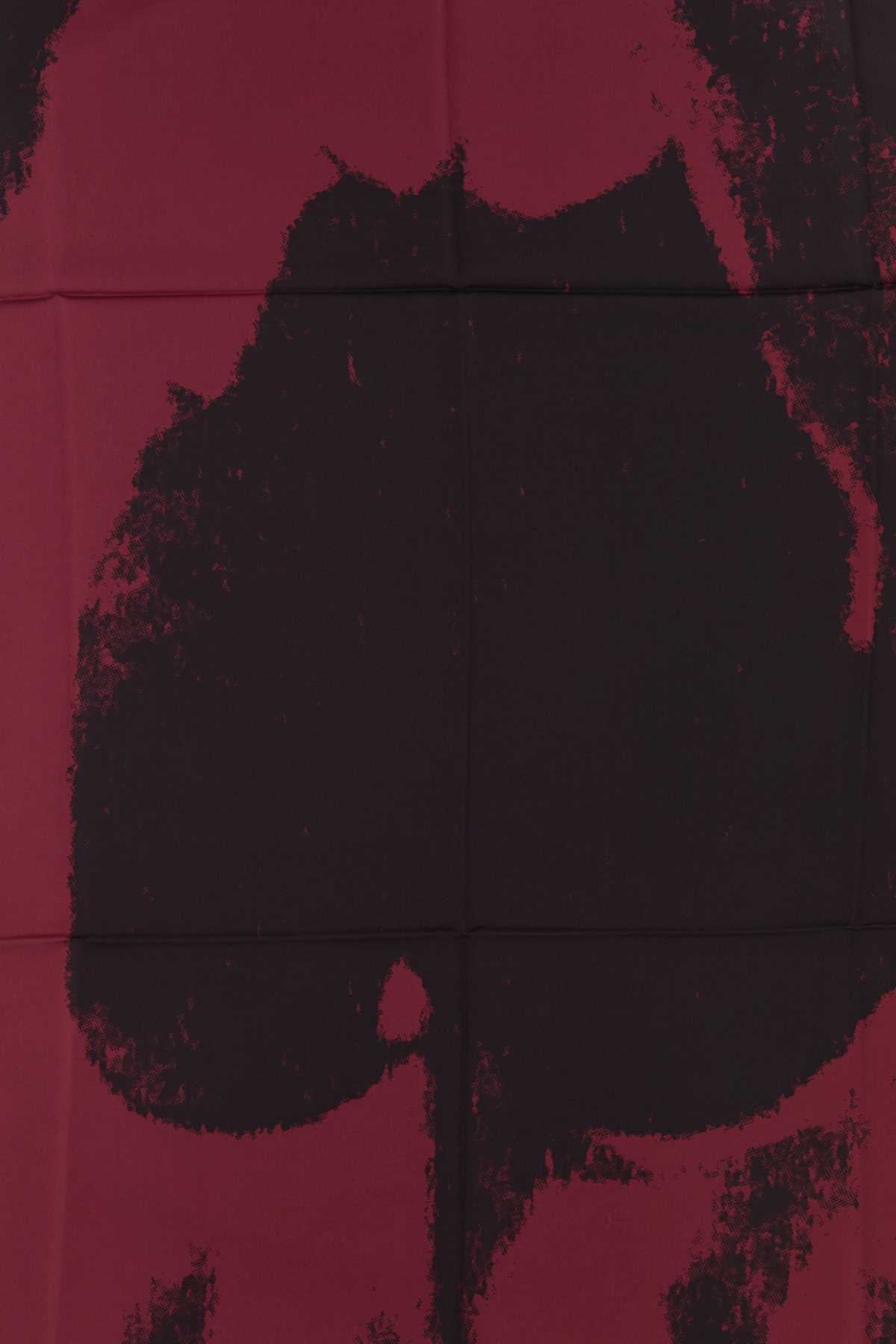 Alexander Mcqueen Women Printed Twill Foulard