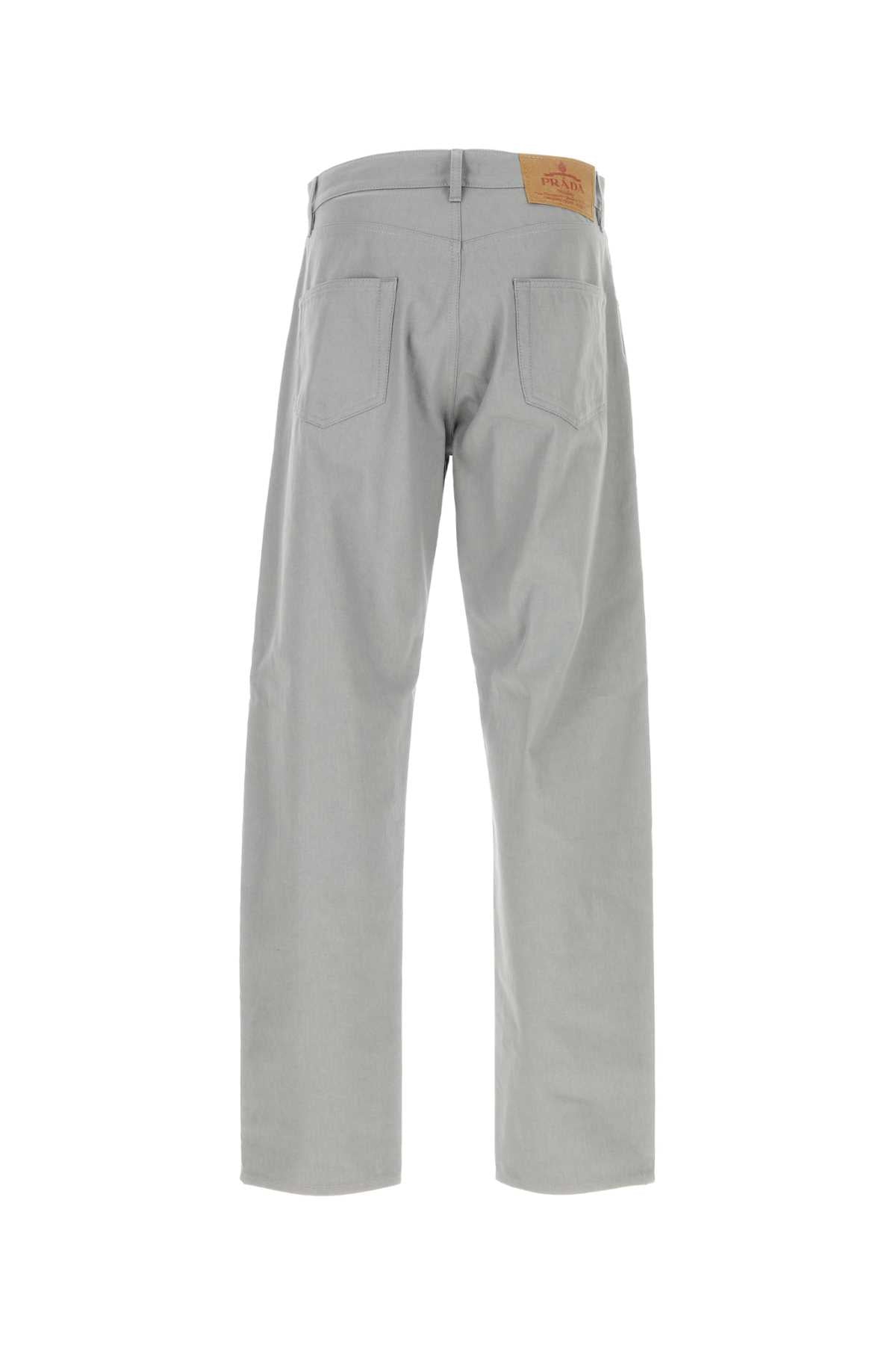 Prada Men Grey Denim Jeans