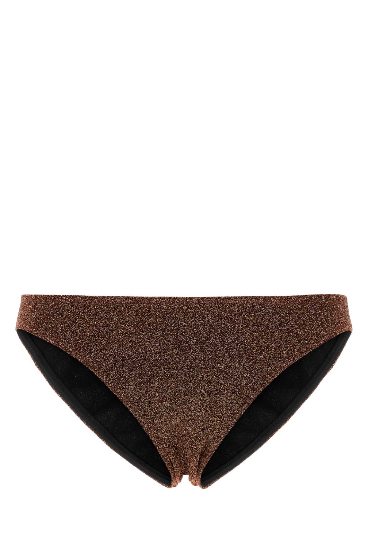 Eres Women Orange Stretch Nylon Blend Etincelant Bikini Bottom