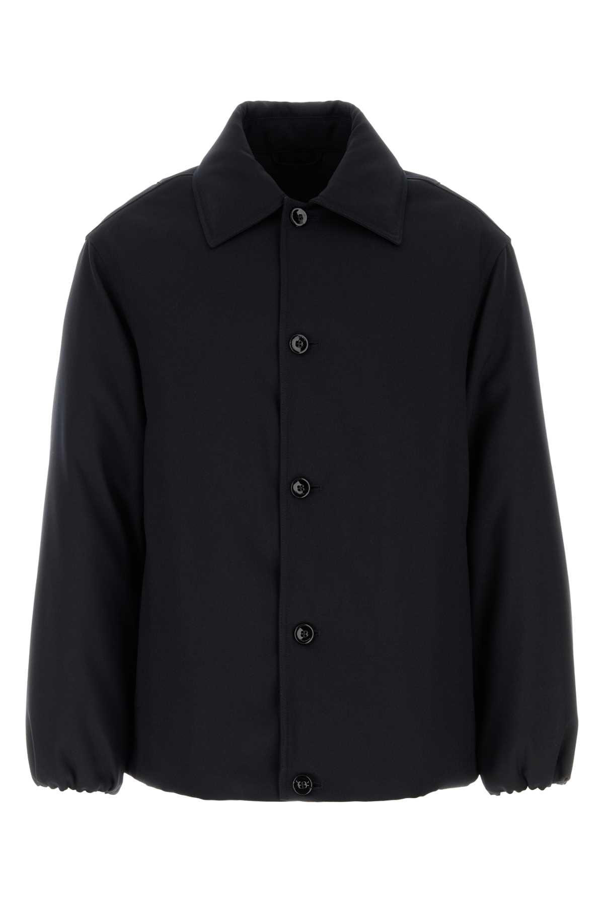 Jil Sander Men Black Polyester Padded Jacket