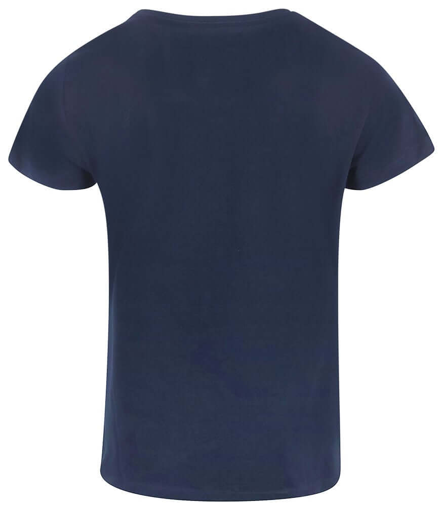 Cotton Navy T Shirt