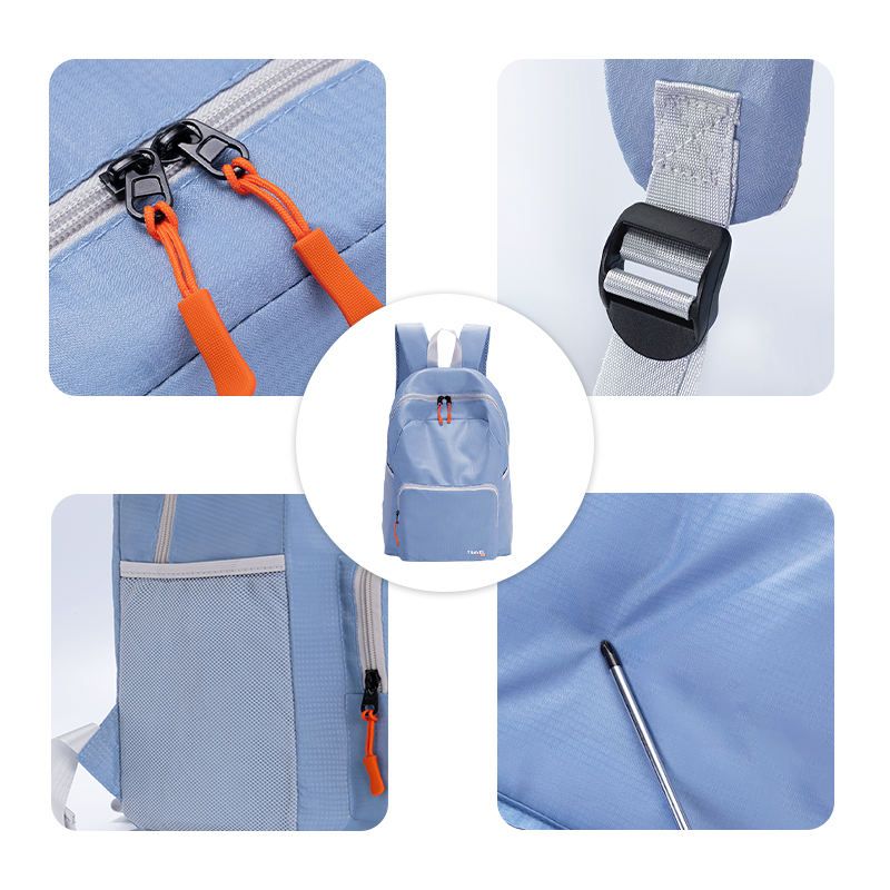 2024 Wholesale folding backpacks custom logo school backpack multifunctional casual sports backpacks