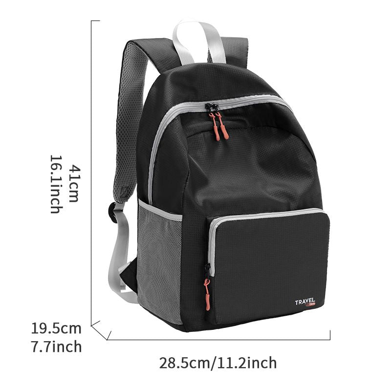 2024 Wholesale folding backpacks custom logo school backpack multifunctional casual sports backpacks
