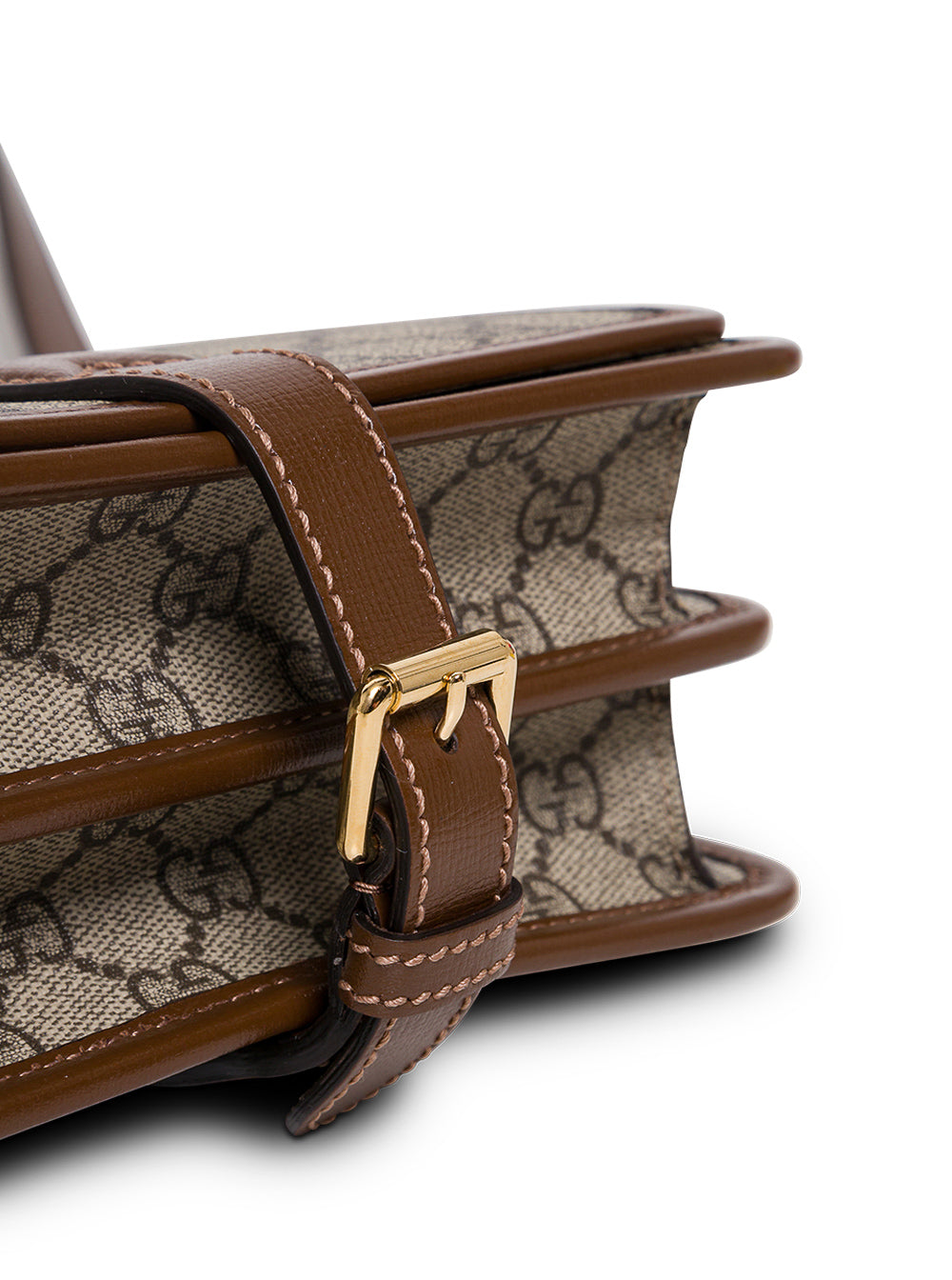 Gucci Men Gucci Man's Gg Supreme Fabric Crossbody Bag