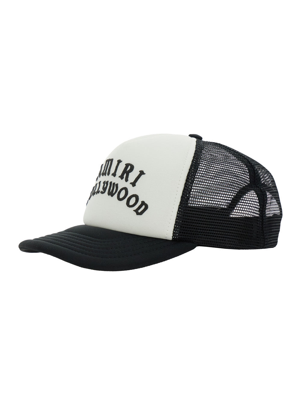 Amiri Men Black Baseball Cap With Logo Lettering On The Front And Mehs Panels In Cotton Man