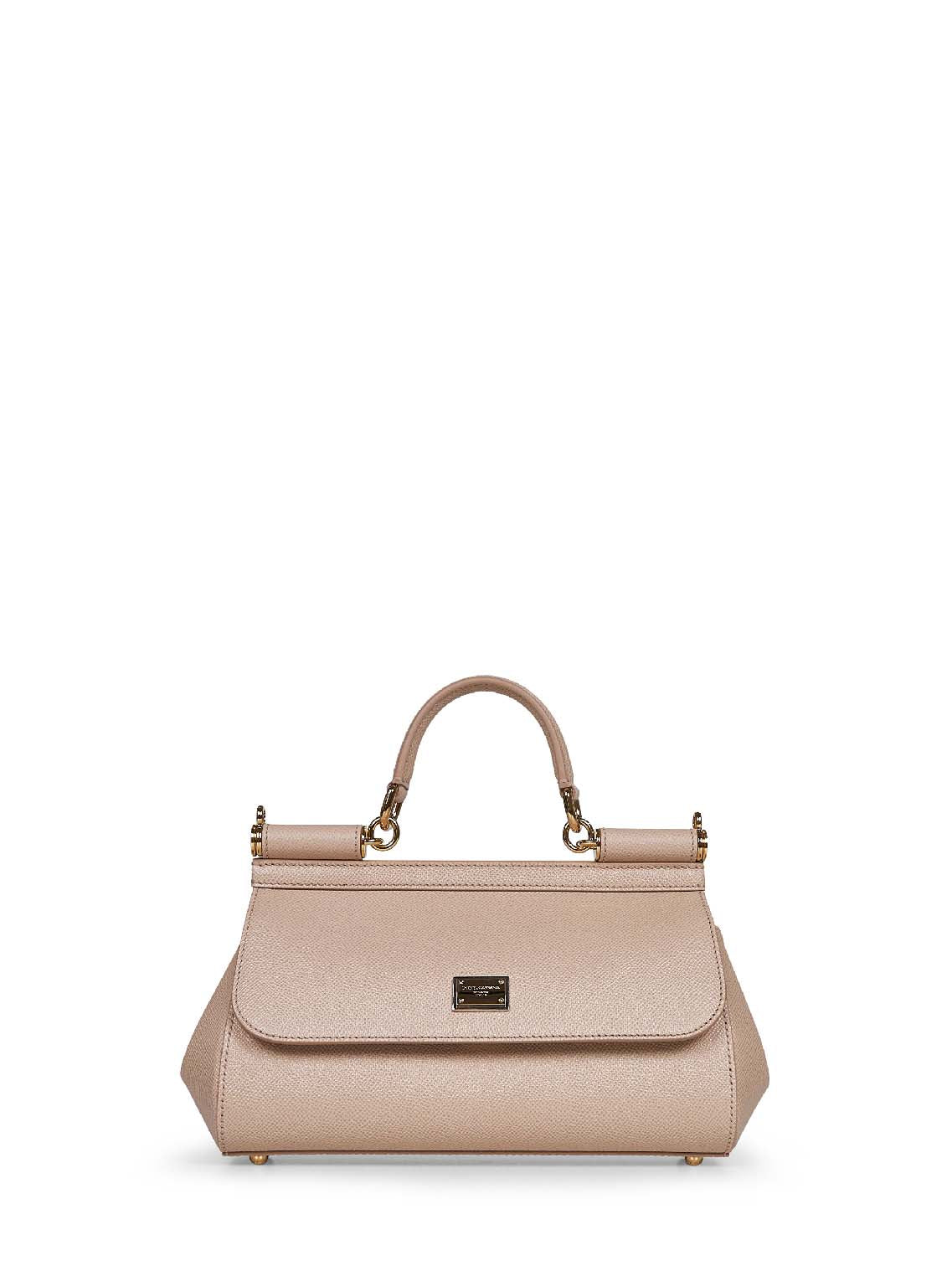 Dolce & Gabbana Women Pink Medium Sicily Handbag