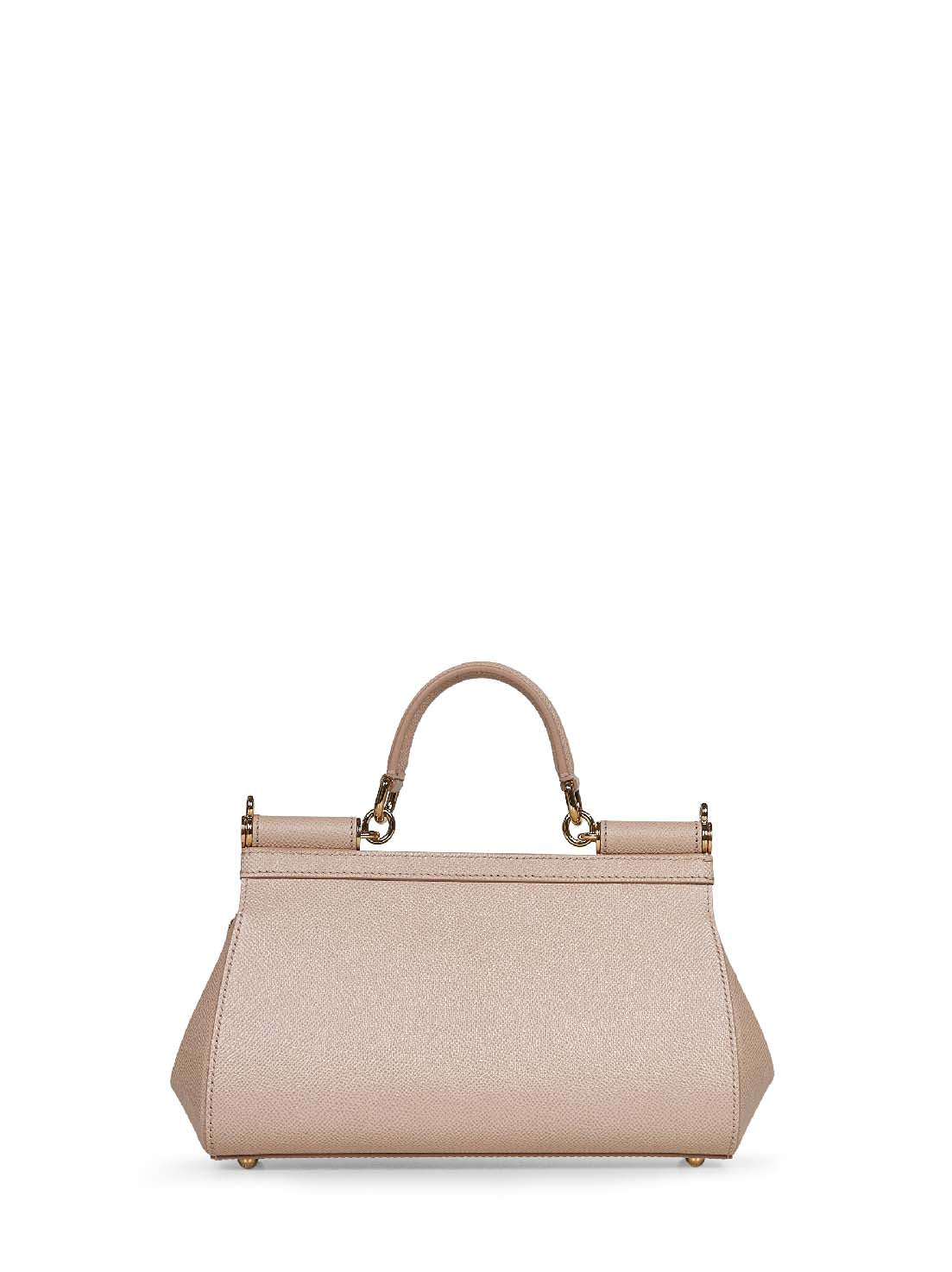 Dolce & Gabbana Women Pink Medium Sicily Handbag