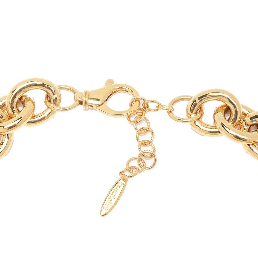 Graziella Choice of Plating Electroform Polished Medusa 17.5"+2" Necklace by Steals