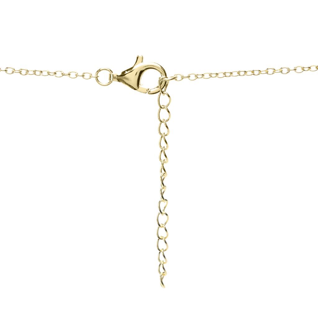 Toscana Italiana 18K Gold Plated Choice of Finish 18"+2" Bar Necklace by Steals