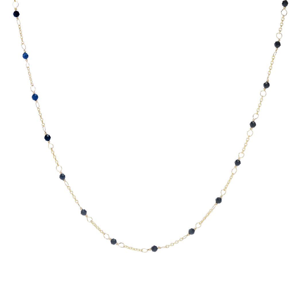 Cameo Italiano "Elements" Black Onyx Station Choice of Length Necklace by Steals