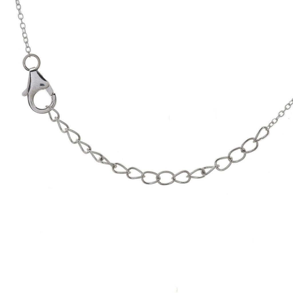 Elemental Gems Sleeping Beauty Turquoise & Montana Sapphire Pendant w/ Chain by Steals