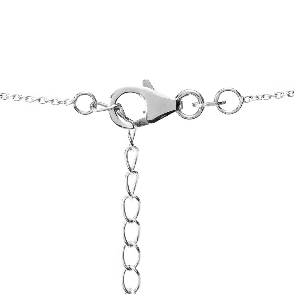 Gem Treasures 4.34ctw White Topaz Chandelier Pendant w/ 18"+2" Chain by Steals