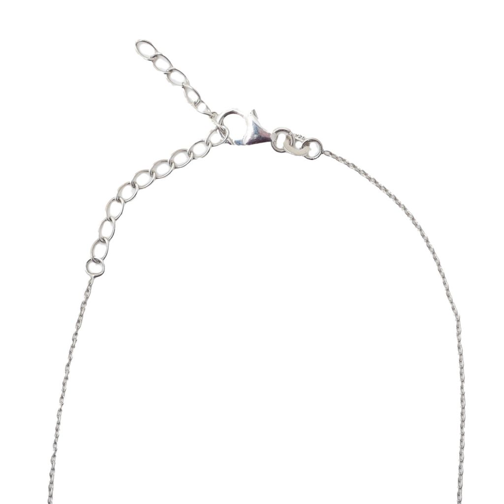 Gem Treasures 14.11ctw Bicolor Fluorite & Zircon Pendant w/ Chain by Steals